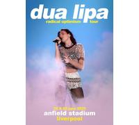 Dua-Lipa Anfield Liverpool 2025 A4 Print Poster Wall Art Home Decor Album Gift Present Photo Living Room Dining Room Bedroom Unframed Concert Tour Gig Live Show Music Arena