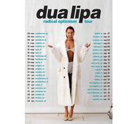 Dua-Lipa World Tour 2025 A3 A4 Print Poster Wall Art Home Decor Album Gift Present Photo Living Room Dining Room Bedroom Unframed Concert Tour Gig Live Show Music Stadium (A3)