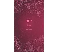 Dua List with Arabic