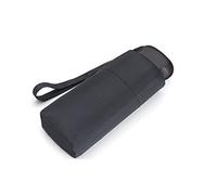 DUA Mini Flat Folding Umbrella Black