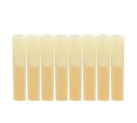 Duable Alto Saxophone Reed 10Pcs 2.5 Strength 7.1 * 1.45 * 0.35cm Accessories Instrument Parts Sax Strength