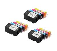 DUAEANXI 925XL 925 XL Ink Cartridge for H*P925 Offic-ejet Pro 8120 Inkjet Printer(3SET(12PC))