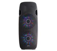 DUAL 15" PARTY SPEAKER WITH BT; AS-215BLU-LT (GEMINI) Qty X 1