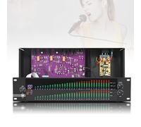 Dual 31-Band Graphic Equalizer, Dual Channel Equalizer, Standard 2U Model, 10 Preset Effects Saving, Computer Software Debugging, Multiple Types Of Input and Output Interfaces, for Home, Studio