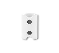 Dual Accessories Wall Mount Bracket Compatible with Dyson V7 V8 V10 V11 V12 V15 Gen5 - Modular Mounting and Storage (White)