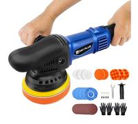 Dual Action Machine Polisher, Electric Buffer Polisher Kit, 920W Orbital Car Polisher for Buffing Car, Furniture, Tiles,