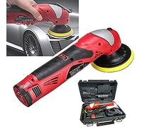 Dual Action Polisher Kit, 12V 2,000mAH, 0-3000rpm Cordless Auto Electric Buffer Waxer, Variable Speed Buffer Polisher, with Wool Pads Detailing Kit Tool,2betteries