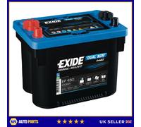 Exide EP450 AMG Car Battery 2 Years Warranty 50Ah 750cca 12V Electrical