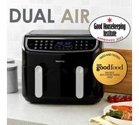 DUAL AIR FRYER DOUBLE DRAWER SYNC & MATCH 8.2L HEALTHIER COOKING FAMILY SIZE