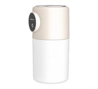 Dual Air Purifier Humidifier Featuring 280ml Water Tank For Home Office Use Quiet Usb Powered Mist Maker In White And Beige Finish Two Piece Set(A)