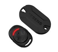 Dual Alert Guardian Alarm System with Alarm Remote -110dB Vibration Siren & 250m Wireless Theft Alert- Discreet, Tamper & Weather Resistant, Simple Mount for Bike, Motorcycle, Camping, Camera & More.