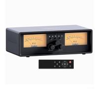 Dual Analog Speaker Selector Box Metal Shell Design | Supports 300W per channel, BTL/Class D/Tube amps, isolated GND design, no signal interference