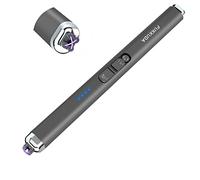 Dual Arc Electric Candle Lighter Rechargeable USB Lighter Plasma Arc Lighters for Candle (Space Gray)