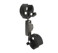 Dual Ball Clamp Mount for Insta360 Go 3 Action Camera, 360 Degree Rotation, Stable Shooting, Flexible and Durable, Easy Disassembly and Assembly