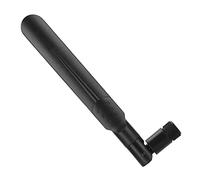 Dual Band High Gain Wireless WiFi Antenna 2.4G/5G/5.8G Omnidirectional SMA Interface for Router, Black (Black)