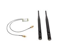 Dual Band Wireless Network Card, Gigabit Band 24G 5G 6Ghz Wireless Bluetooth 5.2 Card with NGFF (M2 Ae Key) Interface, for Gaming, Streaming, Supports Windows 10, 8.1, 8, 7 (32/64 Bit)