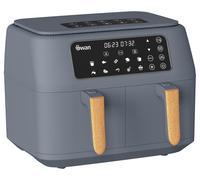 DUAL BASKET 8L GREY NORDIC AIR FRYER; SD10410GRY (SWAN) Qty X 1