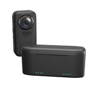 Dual Battery Hub for Panoramic Camera X6 | Simultaneous 2-slot station with LED status indicators, compact design for efficient outdoor photography setups