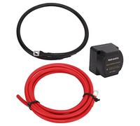 Dual Battery Isolator Kit, Battery Isolator 12V with Accessories ABS Metal Rubber Smart Kit for ATV UTV Truck Car