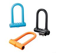 Dual-Beam U Lock Motorcycle High Security Design | 17mm hardened alloy steel, anti-cut protection, robust security for urban cycling, for durable long-term use(Blue)