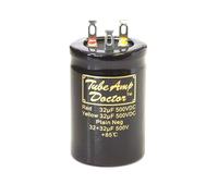 Dual Capacitor Capacitor 32uF+32uF 500V 85ºC Gold Cap Radial for Hifi Bass Guitar Amplifier