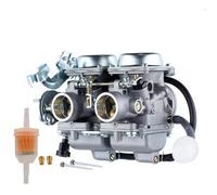 Dual Carb 26mm PD26J Carburetor Assembly Compatible With CA250 CB250T CBT250 CMX250 250cc CBT125 CBT150 Double Cylinder Motorcycles
