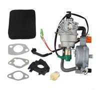 Dual Carburetor Kit for to Petrol Conversion, Natural Gas Generator Adapter Compatible with For Predator 4.5KW to 10KW Portable Generator Parts