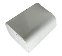 Dual Cartment Kitchen Trash Can with Lid Modern White PP Waste Separat Bin for Home & Hotel Safe & Practical Design Perfect for Kitchen nizat
