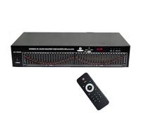 Dual Channel 20-Band Stereo Graphic Equalizer with Bluetooth 5.0, Remote Control, Noise Reduction & Spectrum Analyzer for Home Audio & Recording Studio
