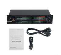 Dual-Channel 31-Band Graphic Equalizer, Metal Digital Equalizer, Graphic EQ Music for SPECTRUM Analyzer For StageNnOH Stage Home Studios