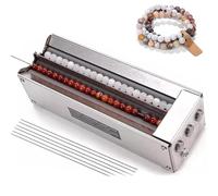 Dual-Channel Beading Spinner, Fast Beading Tool with Forward & Reverse, 3 Speeds for Jewellery Beads 3-16mm