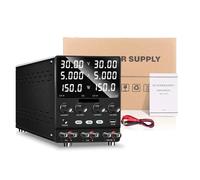 Dual-Channel DC Power Supply Variable 30V 10A 60V 5A Digital DC Power Supply Voltage Regulator Series Parallel Functions Laptop Repair Precise Display(Dual-Channel 30V 5A)