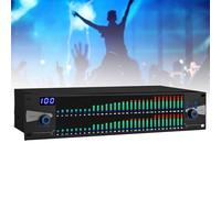 Dual Channel Digital Equalizer,31 Bands Audio Graphic Equalizer With LED Spectrum Display, Professional Sound System Professional Equalizers For Recording Studio