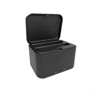 Dual Channel Fast Charger Hub, For Insta360 X5 Battery Charger, USB-C Input 5V/3A Portable Battery Holder