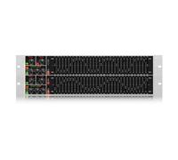 Dual Channel Graphic Equalizer, 31-Band Stereo Graphic Eq, With Fbo Feedback Detection System, Pink Noise Generator, Built-In Limiter, Standard Rack Height, For Studio