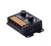 Dual Channel LED Controller Iron Case 30A Max Load | Adjusts warm to cool white mix, 0-100% stepless dimming, fits 5V 12V 24V systems, prevents light flicker