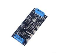 Dual Channel MOSFET Timer Module 12V 24V Programmable | Dual independent channels, 38 programmable modes, delay on/off, loop cycles, 12V 24V systems