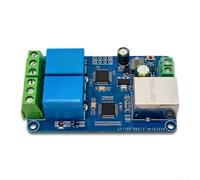 Dual Channel Network Switch Module for modbus for rtu Protocol Ethernet LAN Controller for PLC Systems 75x45mm