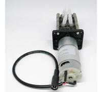 Dual-Channel Peristaltic Pump, 20-200ml/min Adjustable Flow, DC Brushed Motor, Lab & Industrial Liquid Transfer Pump