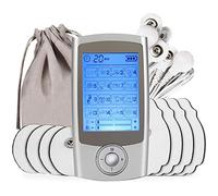 Dual Channel Tens Machine for Pain Relief,Nerve Muscle Stimulator for Pain Management with LCD Display,16 Modes, 8 Pads for Back, Neck, Shoulder, Knee, Arthritis Sciatica Cramps Pain
