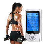 Dual Channel TENS Machine for Pain Relief, Smart TENS Units with Up to 16 Modes, 20 Intensities, 8 Pads, Rechargeable Muscle Stimulator for Back, Neck, Shoulder, Knee, Arthritis Sciatica Cramps Pain