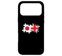 Dual Citizenship Japanese British Japanese Flag UK Flag Case for iPhone 17 Pro Max