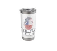 Dual Citizenship Proudly Both Chile Stainless Steel Insulated Tumbler