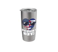 Dual Citizenship Proudly Both Cuba Stainless Steel Insulated Tumbler