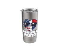 Dual Citizenship Proudly Both Dominican Republic Stainless Steel Insulated Tumbler