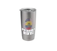 Dual Citizenship Proudly Both Ecuador Stainless Steel Insulated Tumbler