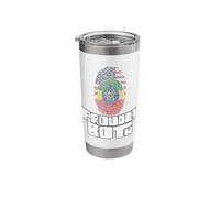 Dual Citizenship Proudly Both Ethiopia Stainless Steel Insulated Tumbler