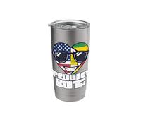 Dual Citizenship Proudly Both Zimbabwe Stainless Steel Insulated Tumbler