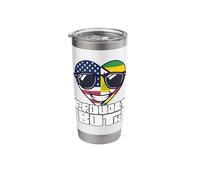 Dual Citizenship Proudly Both Zimbabwe Stainless Steel Insulated Tumbler