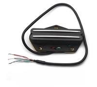 Dual Coil Bridge Pickup Dual Rail Pickup for Electric Guitar Electric Guitar Instrument Pickups(Black)